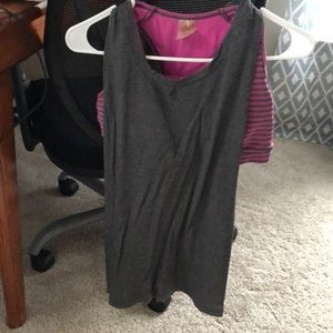 Calia tank with built in bra